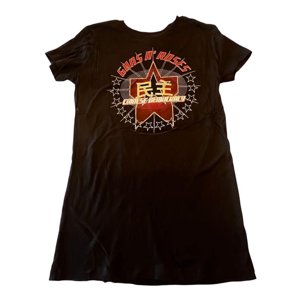 GUNS N ROSES Graphic T SHIRT MED TEE Chinese Democracy Men's Women's 100% Cotton